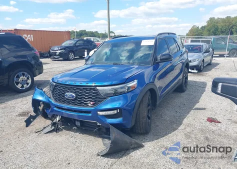 2023 Ford Explorer St из США, поврежденный, VIN 1FM5K8GC8PGA16880